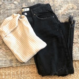 Free People Distressed Jeans